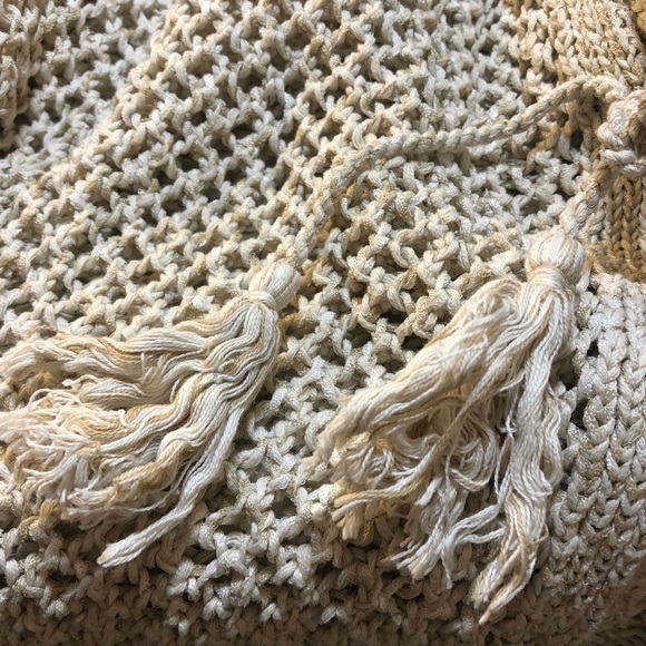 J. Jill open knit hooded sweater size Medium - Picture 7 of 11